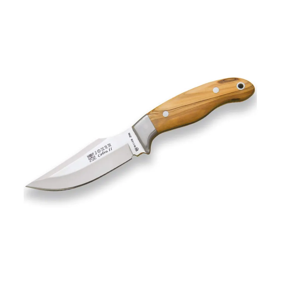 Joker Cebra II CO40 Gürtelmesser Olivenholz 11 cm