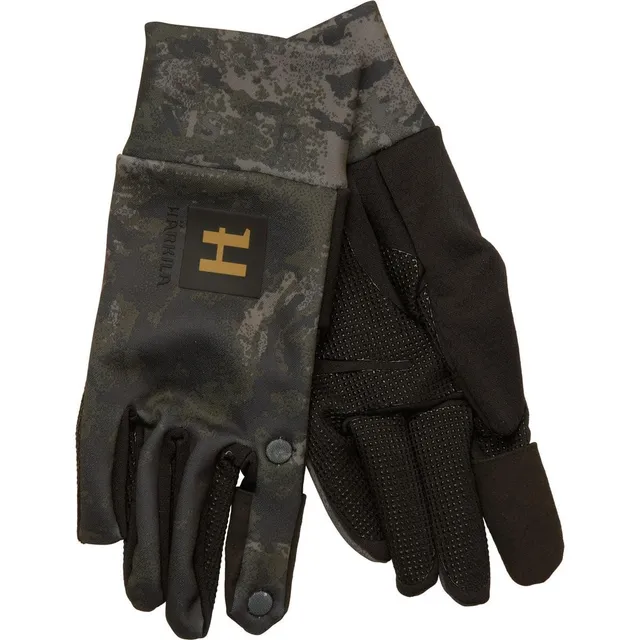 Härkila Noctyx Camo Fleece Handschuh Axis MSP Black M