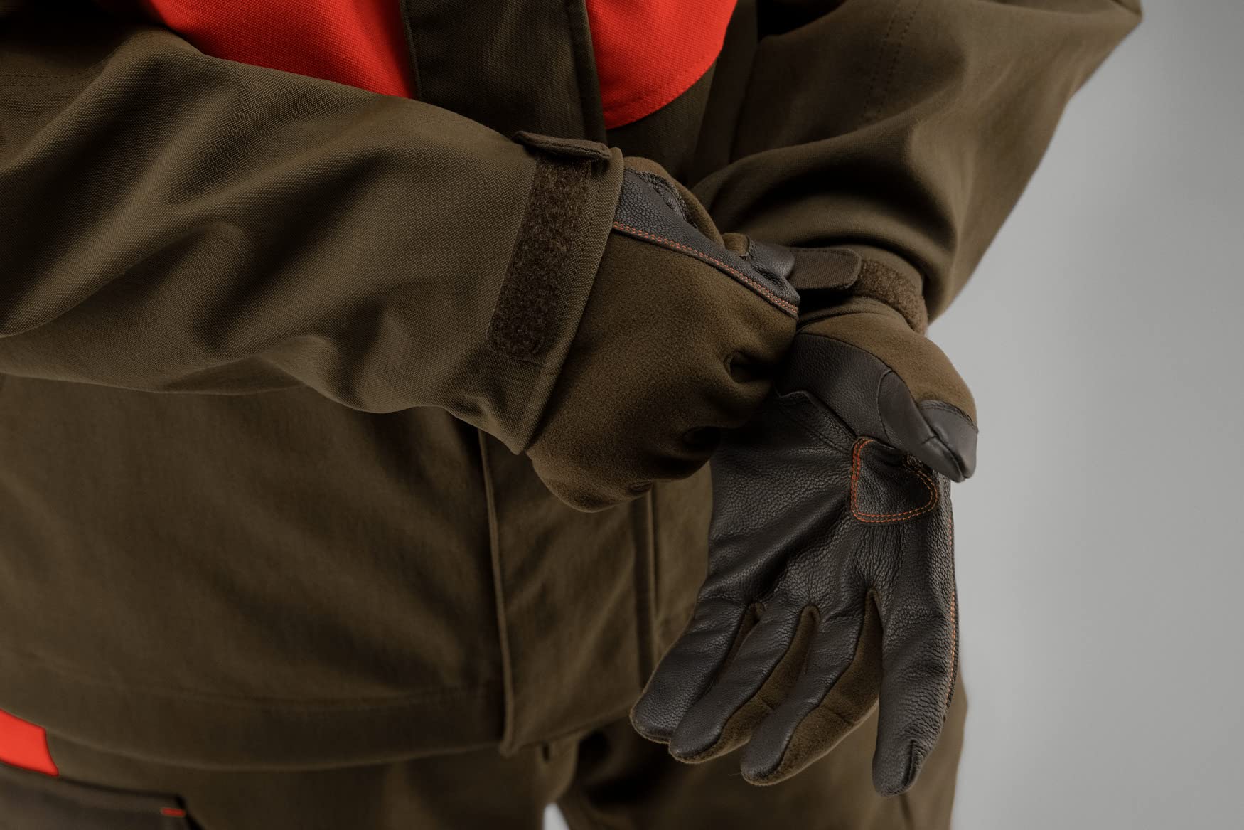 Härkila Wildboar Pro Handschuhe M winddicht Leder