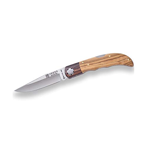 Joker Pointer NO118 Taschenmesser Olivenholz 8 cm