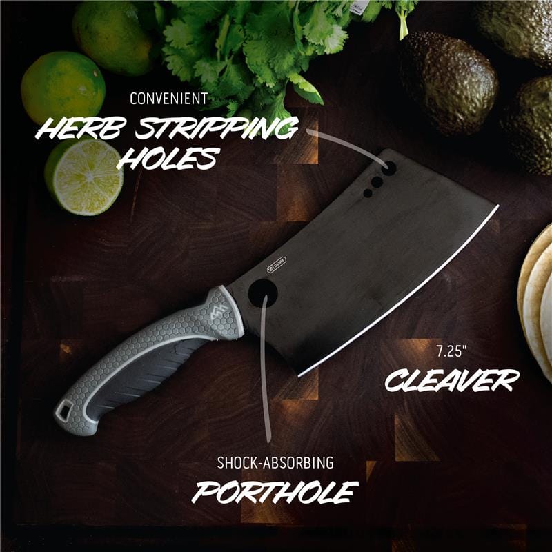 Outdoor Edge ErgoMax Messerset 4-teilig Chef Pro schwarz