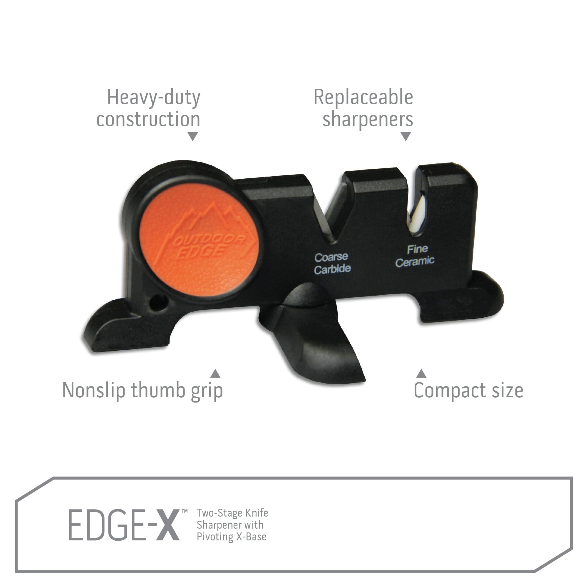 Outdoor Edge Edge-X Messerschärfer 2-stufig