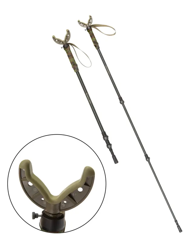 Allen Axial Zielstock Olive Einbein 155 cm Monopod