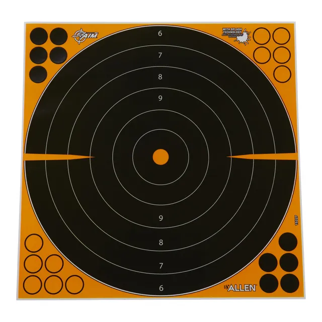 Allen EZ Aim Adhesive Splash Bullseye Zielscheibe 5er Pack