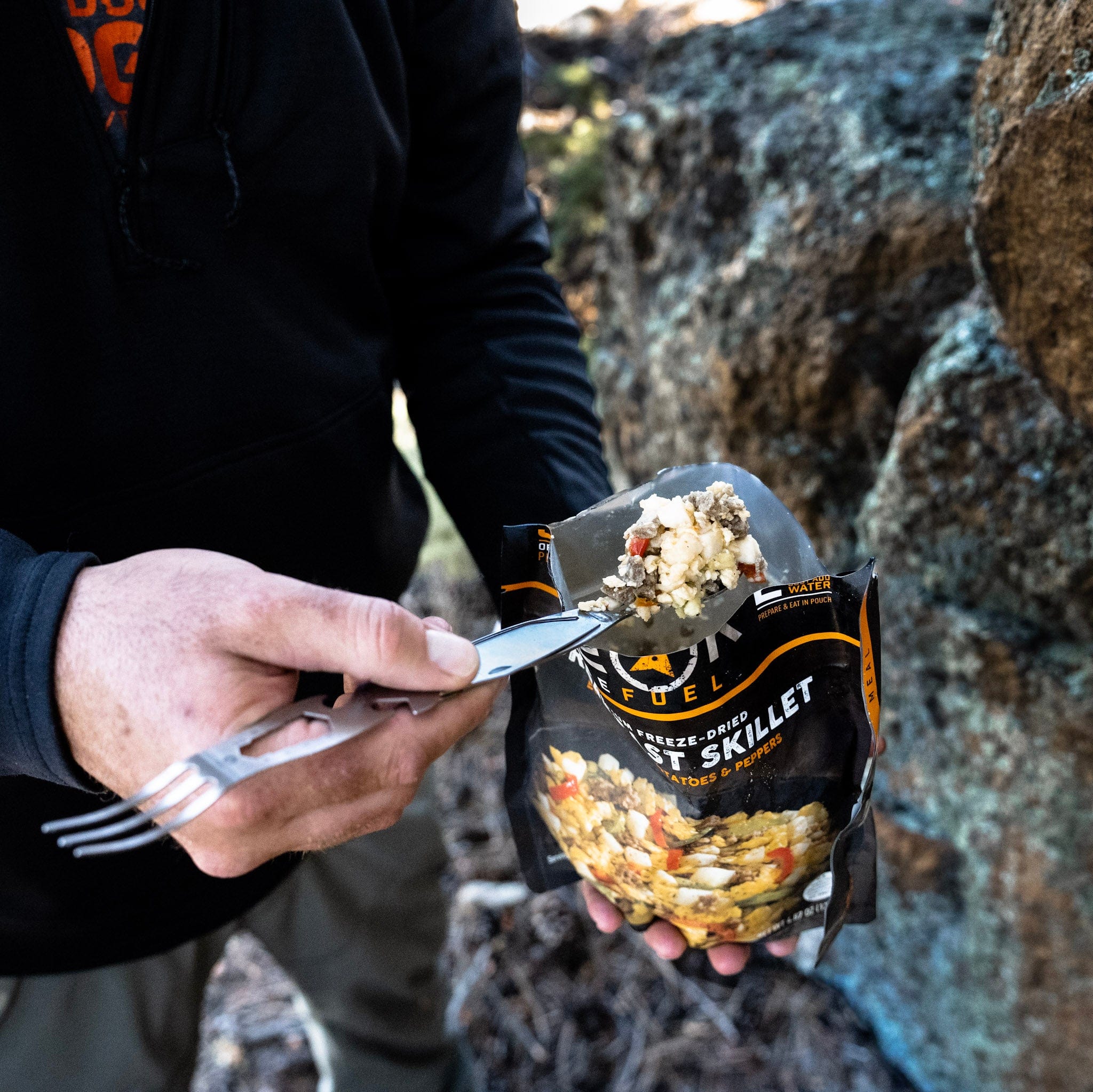 Outdoor Edge ChowPal Camp Besteck Klappbar Edelstahl