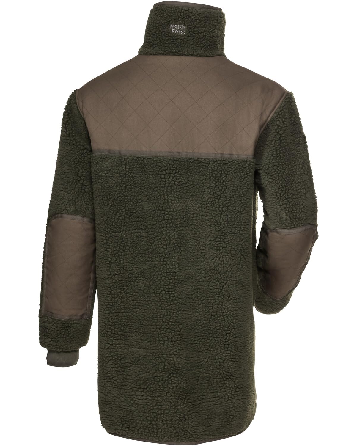 Wald & Forst Faserpelz Wendejacke M Signalcamo/Oliv geräuscharm