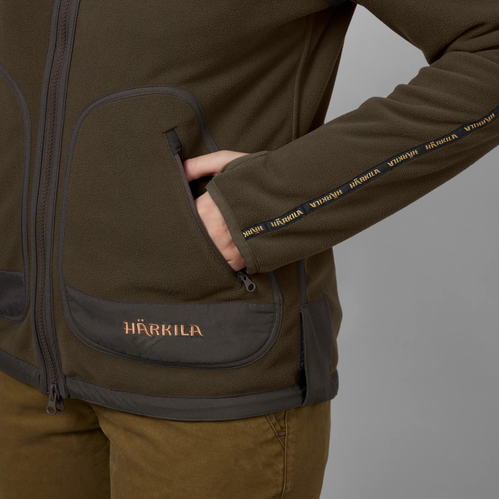 Härkila Kamko Fleecejacke Damen Wende Gr. S