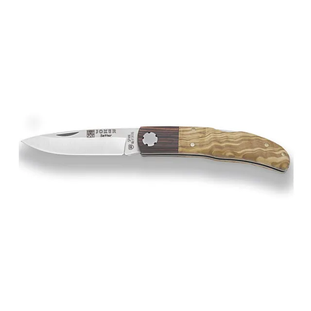 Joker Setter NO114 Klappmesser Olivenholz 8 cm