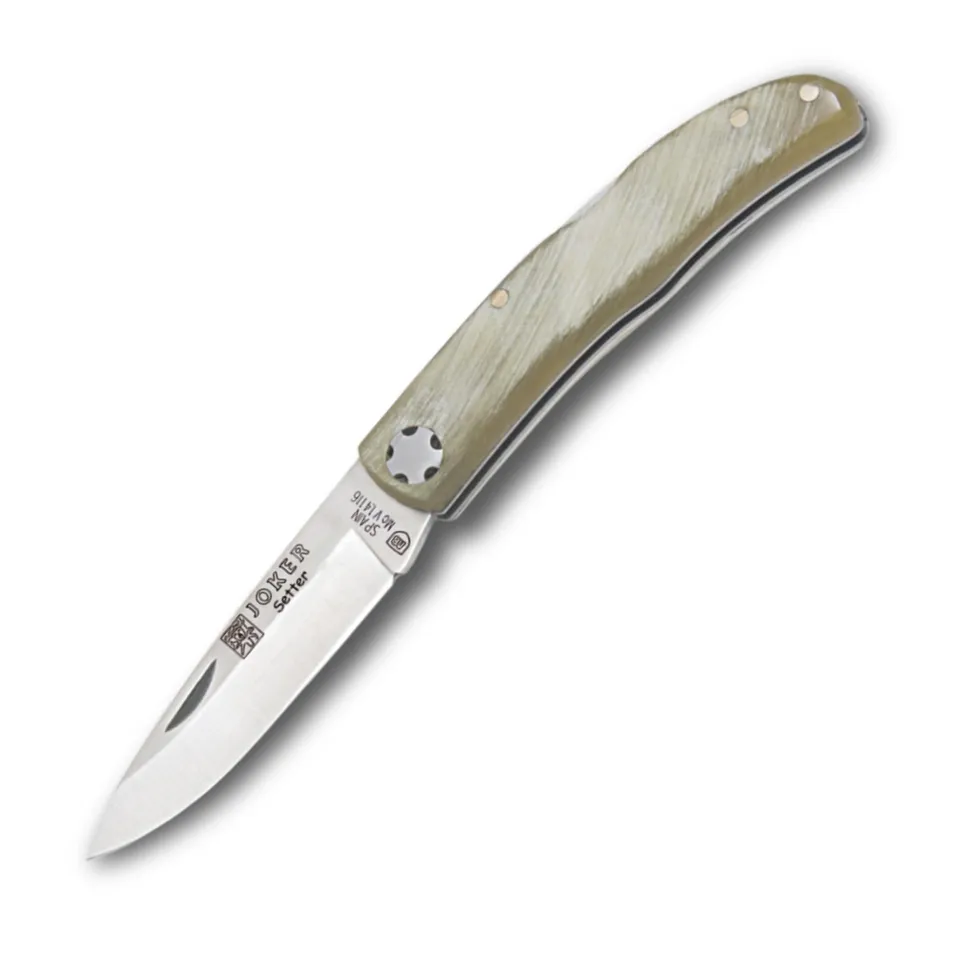 Joker Setter NA111 Taschenmesser Stierhorn 6,5 cm