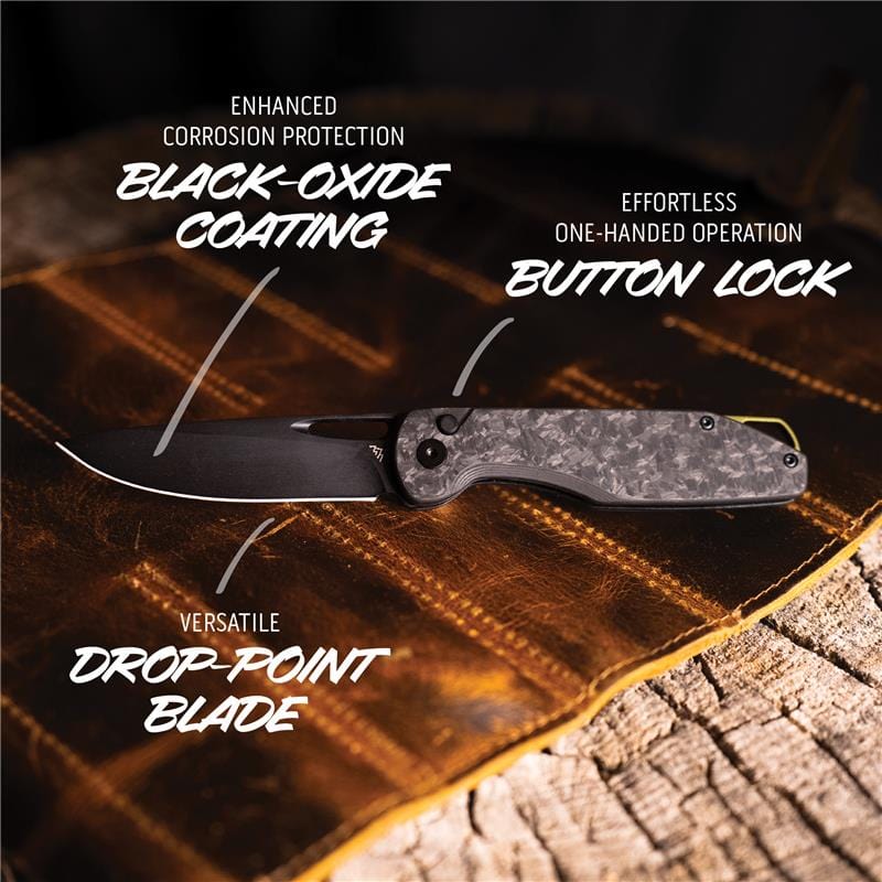 Outdoor Edge Kaytan Klappmesser Carbon 8,4 cm