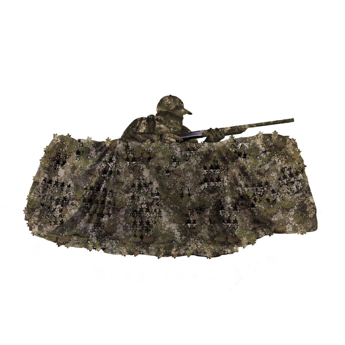 Allen Vanish Tarnstoff 3D Leafy Realtree Edge zuschneidbar