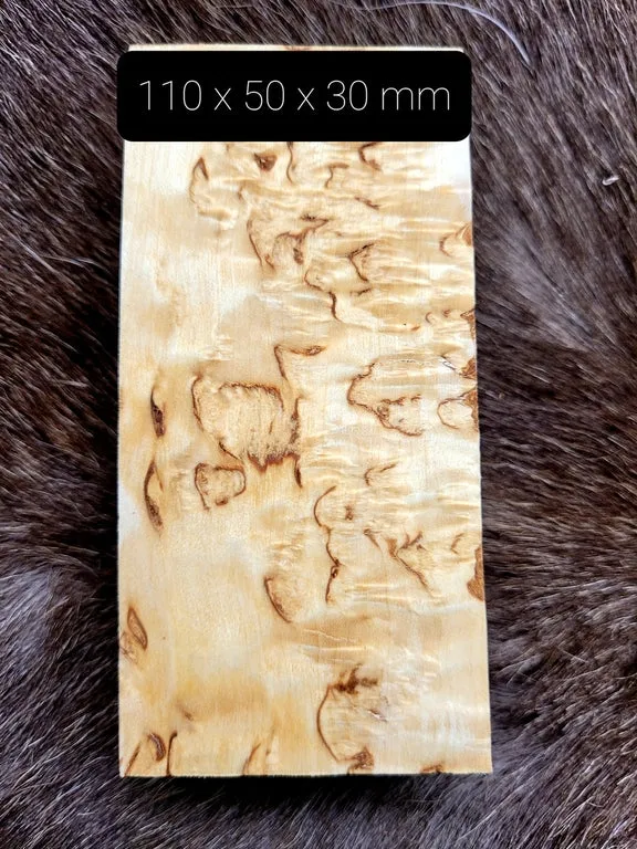 Wood Jewel Visakoivu Messergriff-Rohling 11 cm