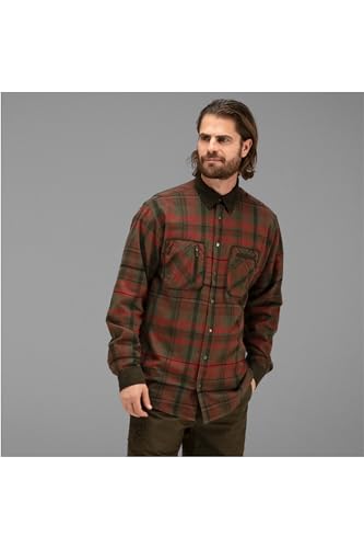 Härkila Pajala Hemd Red Autumn Check XXL Flanell