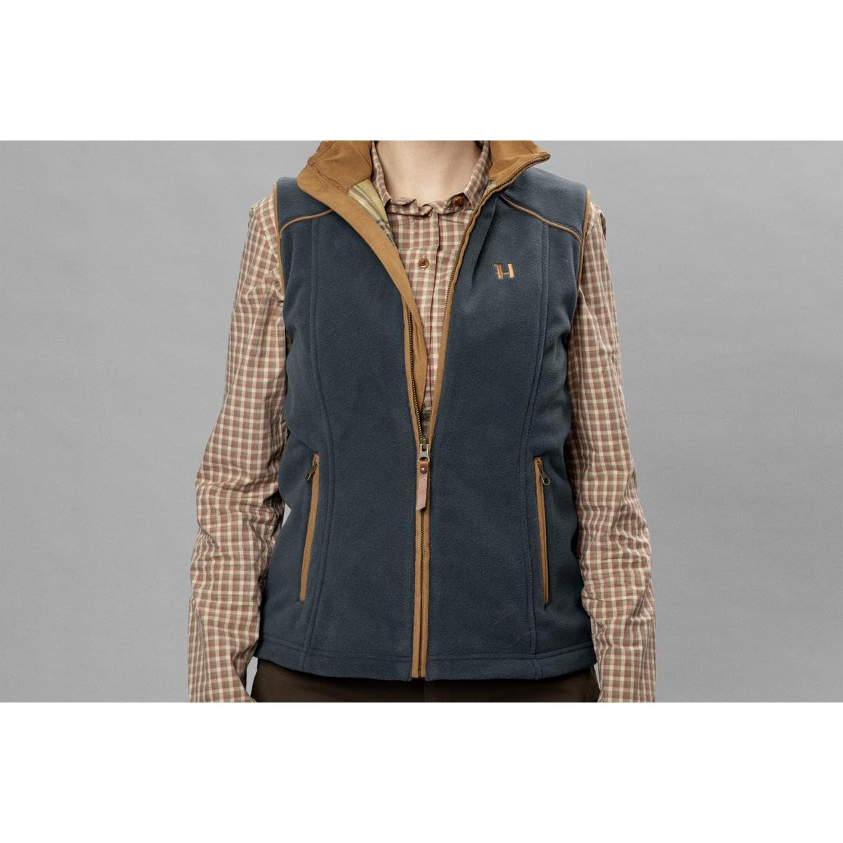 Härkila Sandhem 200 Damenweste Forest Green L Fleece