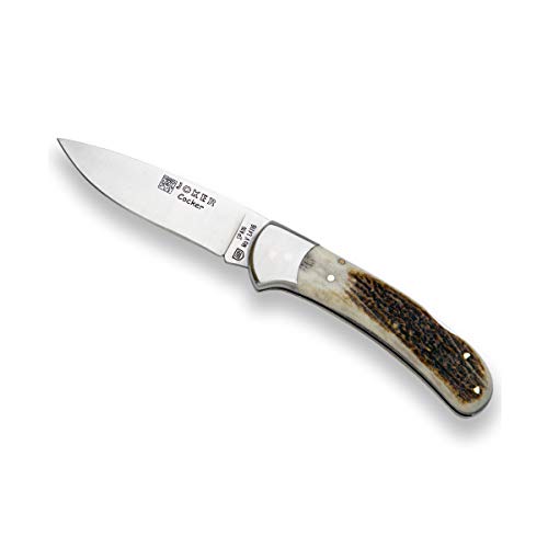Joker Cocker NC47 Klappmesser Hirschhorn 9 cm
