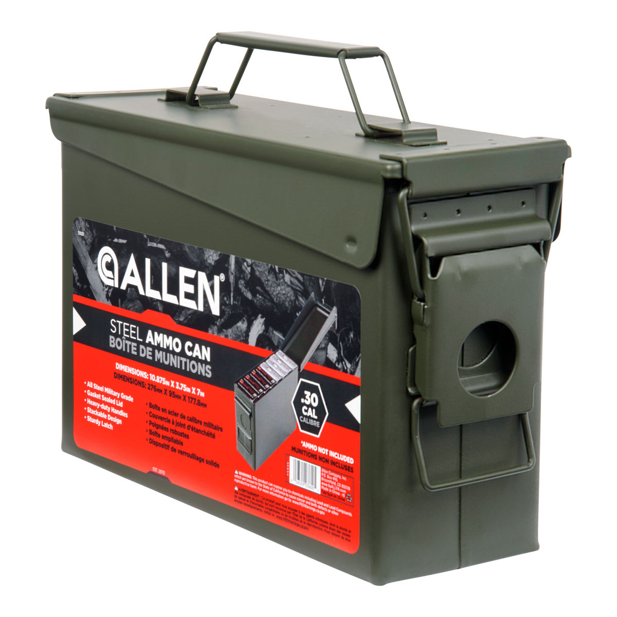 Allen Munitionskiste Stahl .50 Cal wetterfest