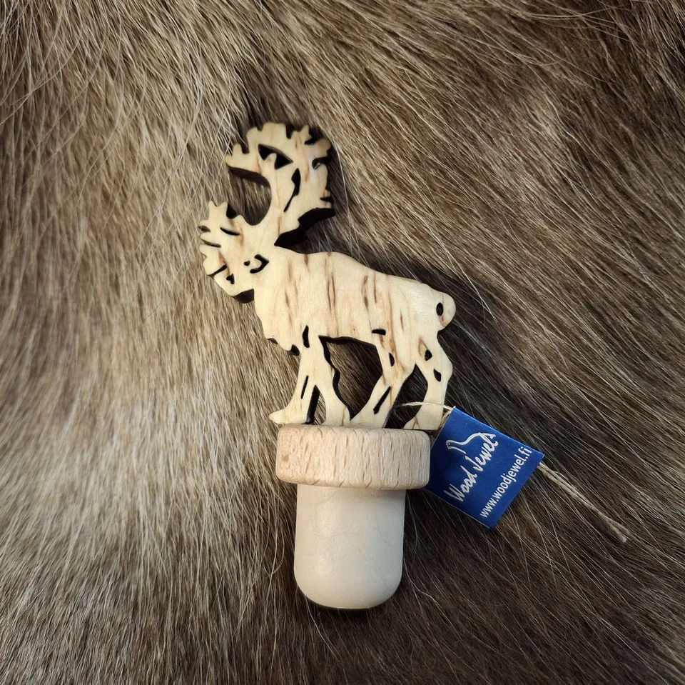 Wood Jewel 2332 Poro Flaschenverschluss Rentier
