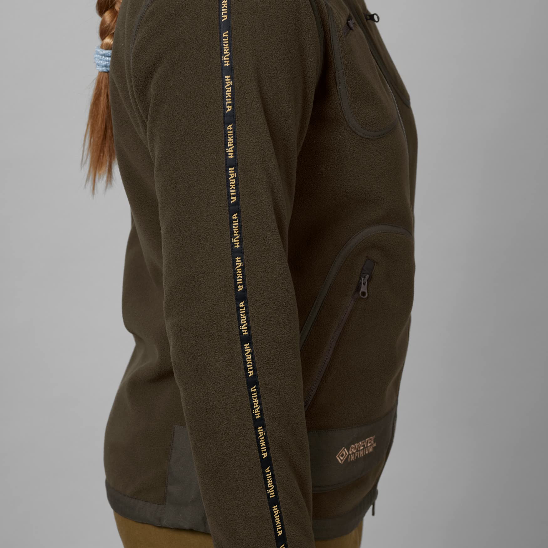 Härkila Kamko Fleecejacke Damen Wende Gr. S