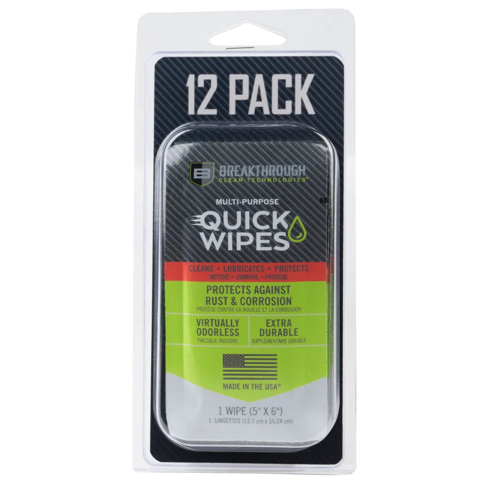Allen CLP Quick Wipes Waffenpflegetücher 12er Pack