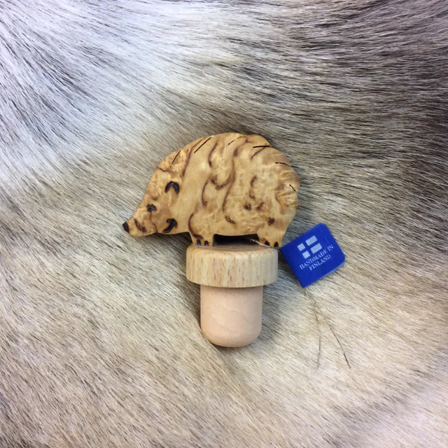 Wood Jewel 2326 Flaschenverschluss Igel Maserbirke