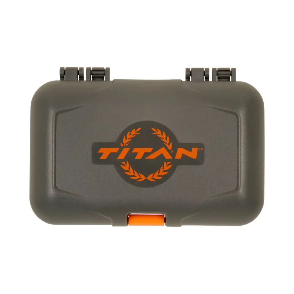 Allen Titan Broadhead Box Pfeilspitzenbox 6er Grau