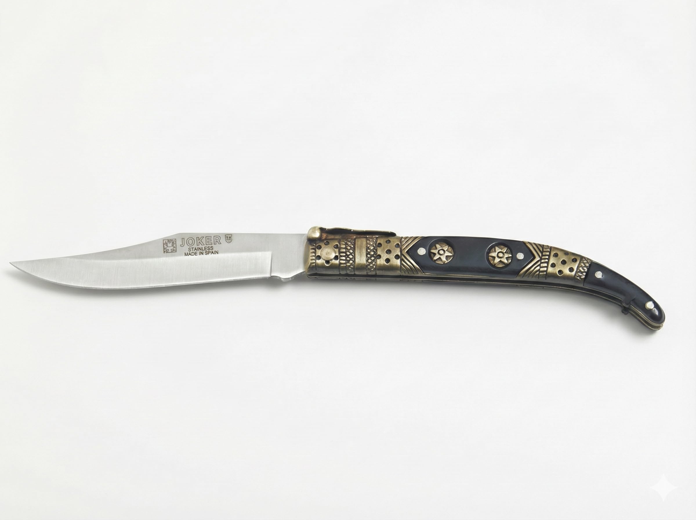 Joker N102C Taschenmesser 7,5 cm Zamak-Griff verziert