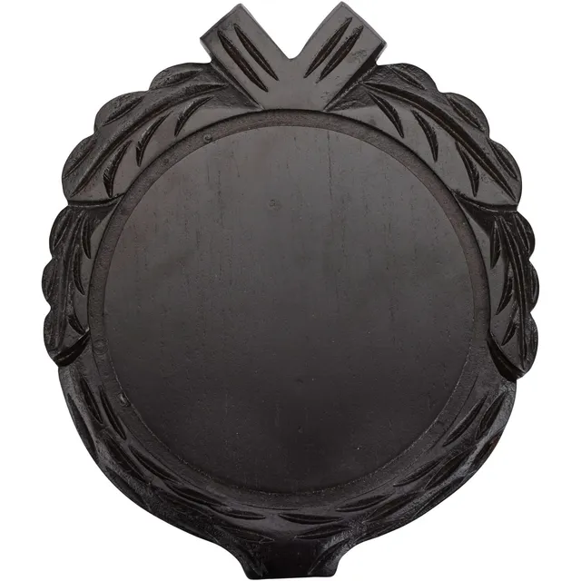 Wald & Forst Trophäenschild Eschenholz geschnitzt