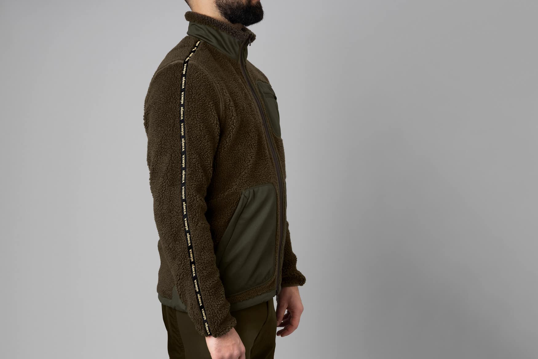 Härkila Rurik Teddy Fleecepullover S lautlos