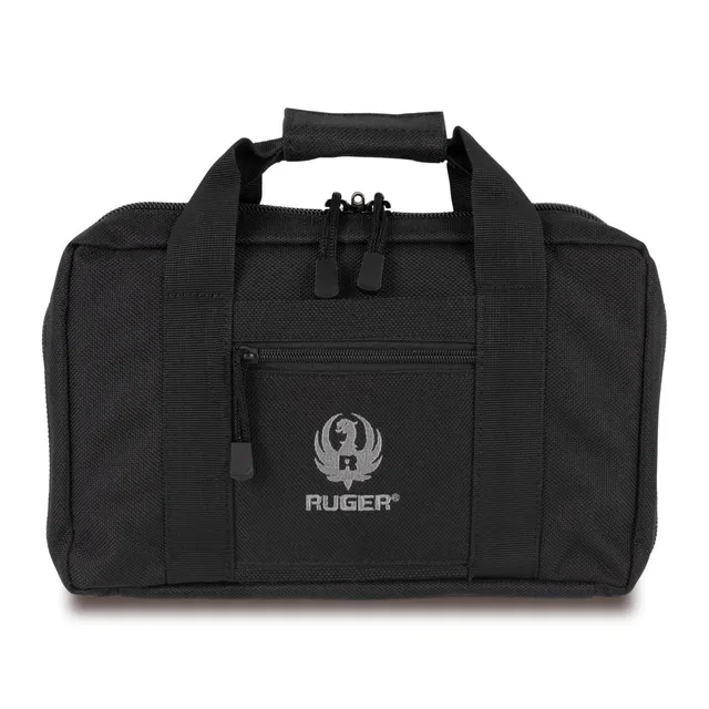 Allen Ruger Double Kurzwaffentasche Schwarz 2 Fächer