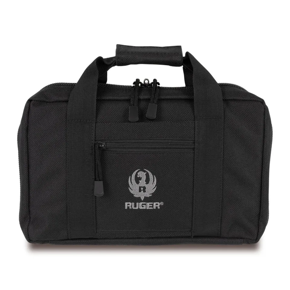 Allen Ruger Double Kurzwaffentasche Schwarz 2 Fächer