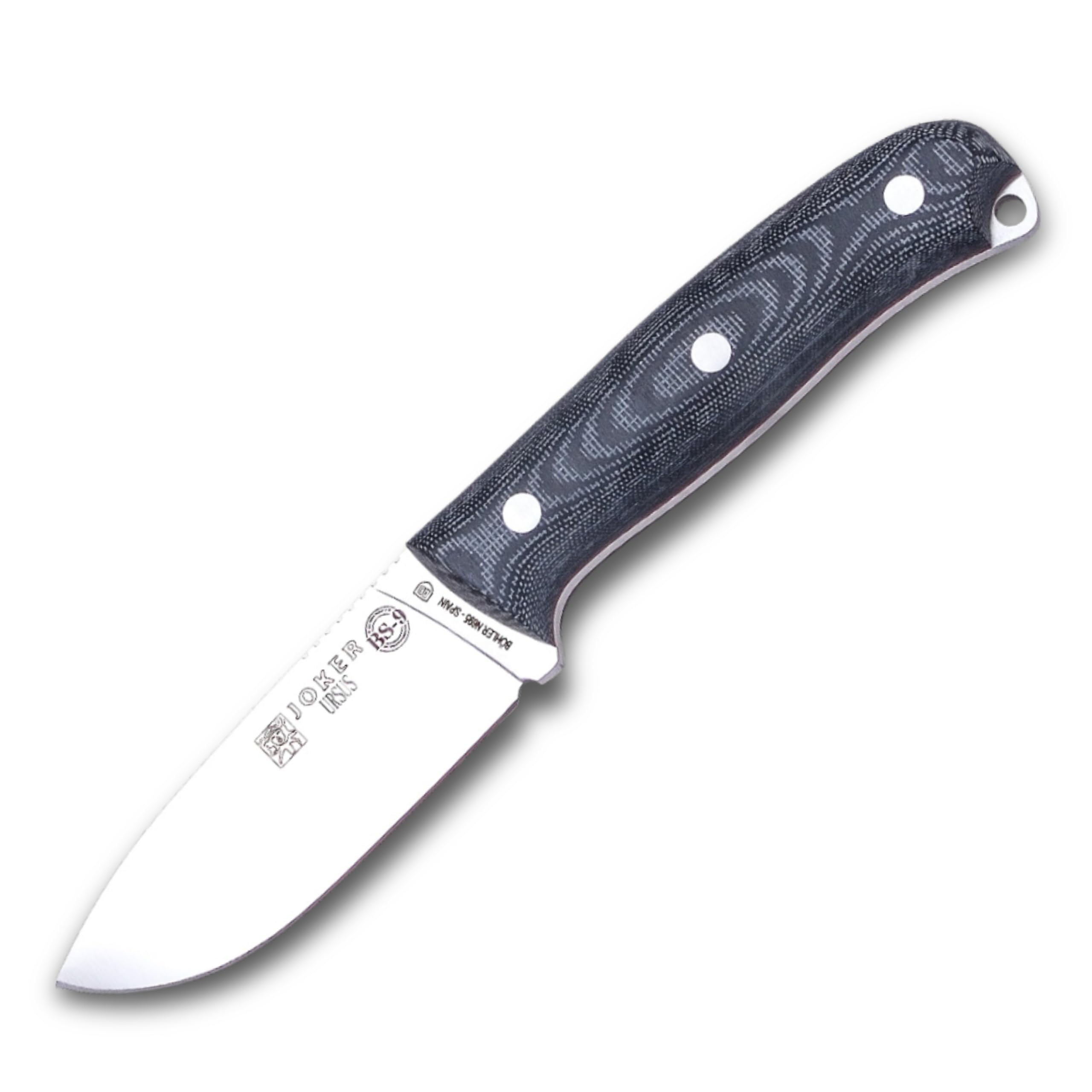 Joker Ursus CM116-P Survivalmesser Micarta N695 Feuerstahl