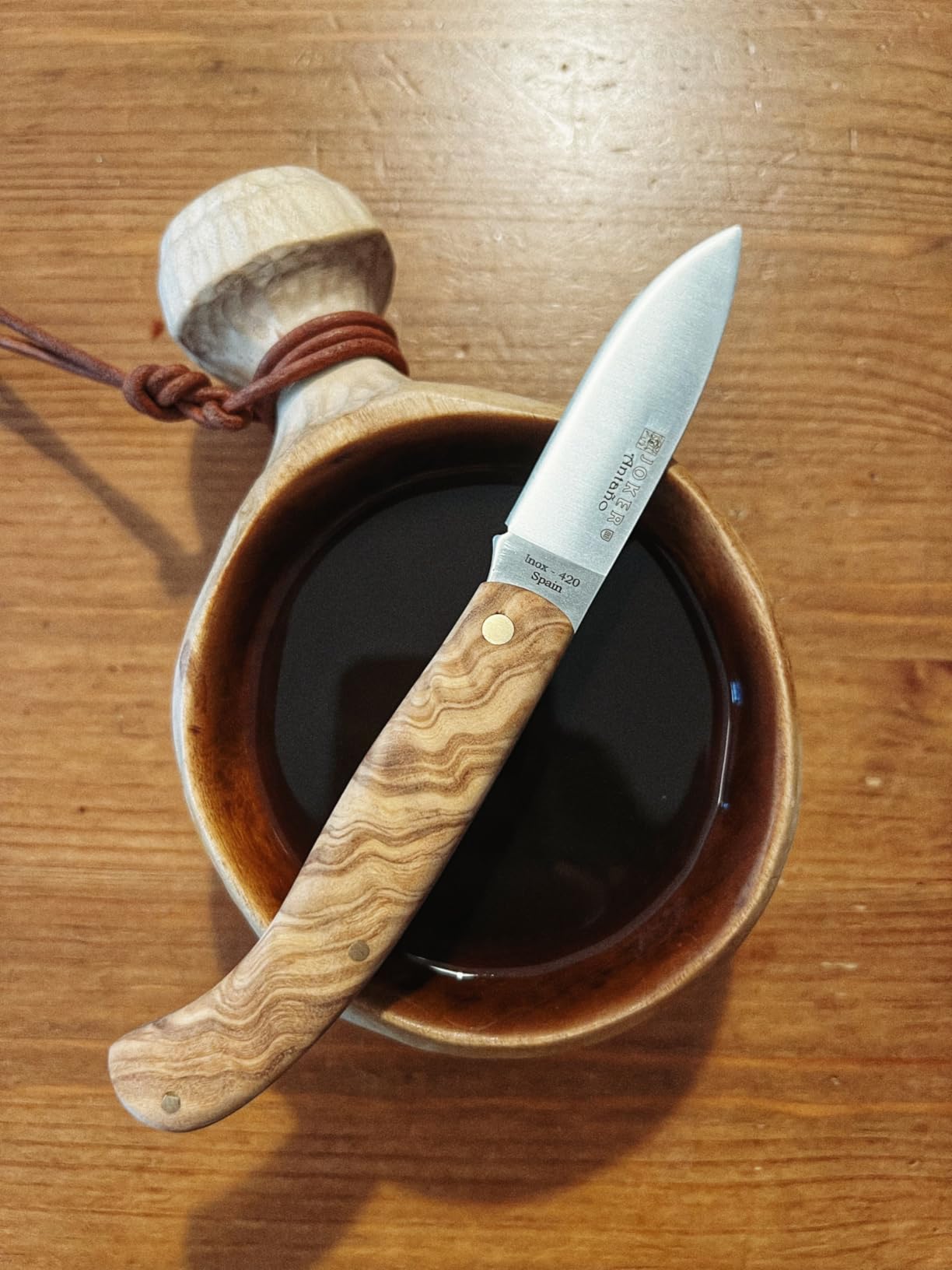 Joker NO77 Taschenmesser Olive 7 cm rostfrei