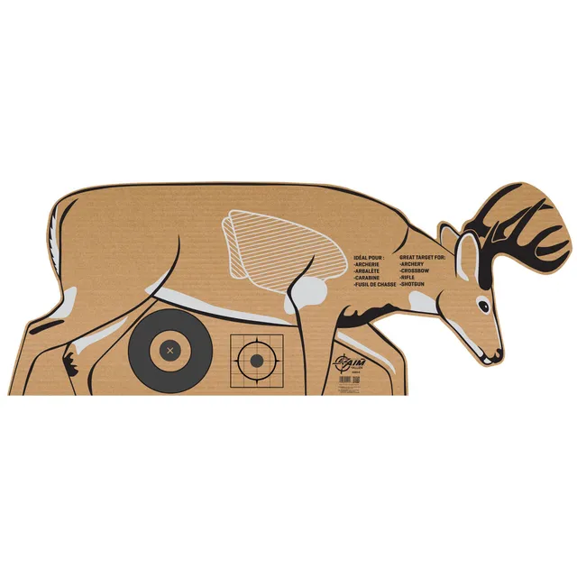 Allen EZ Aim Zielscheibe Hirsch Karton gefaltet