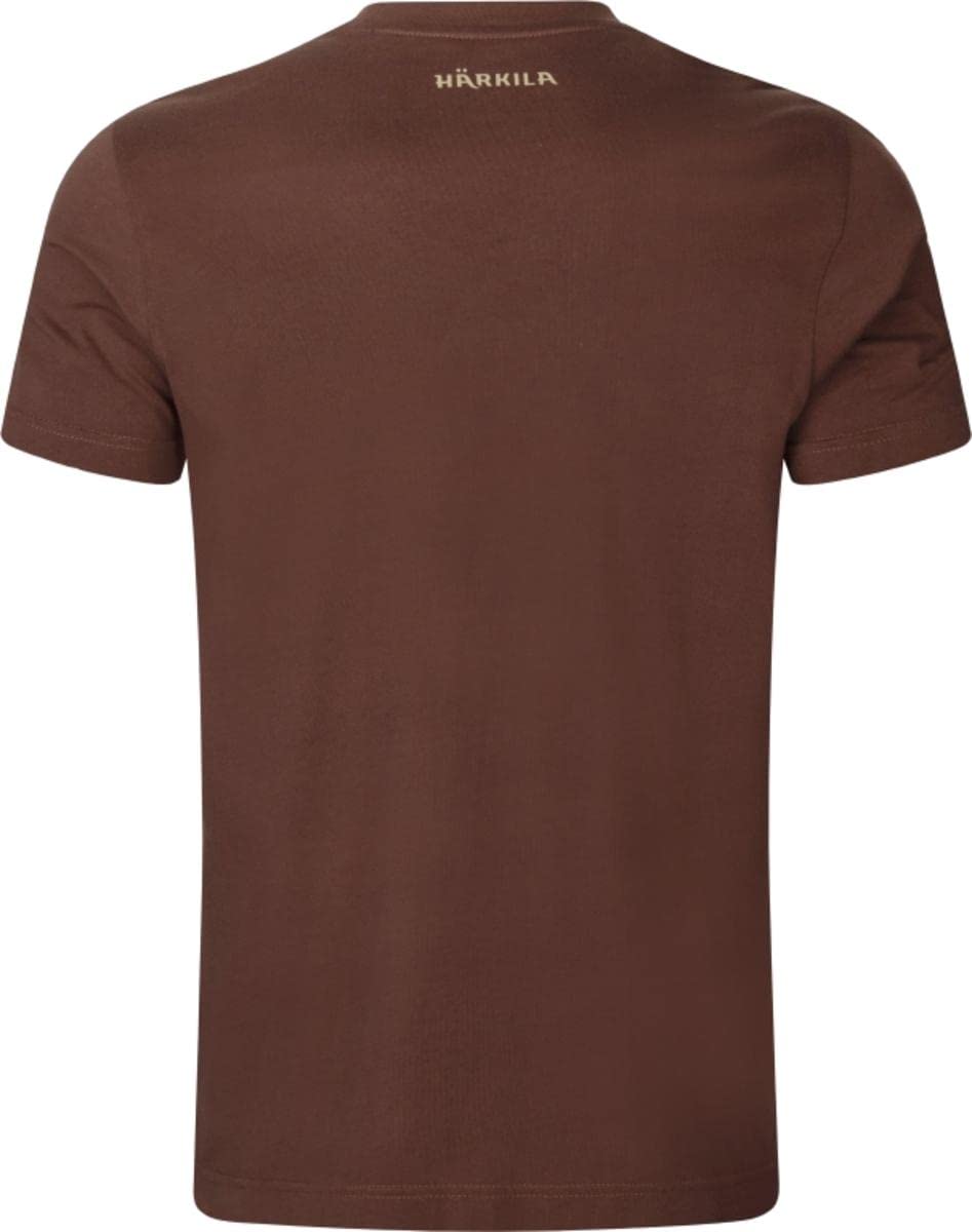 Härkila Instinct S/S T-Shirt Burgundy Kurzarm