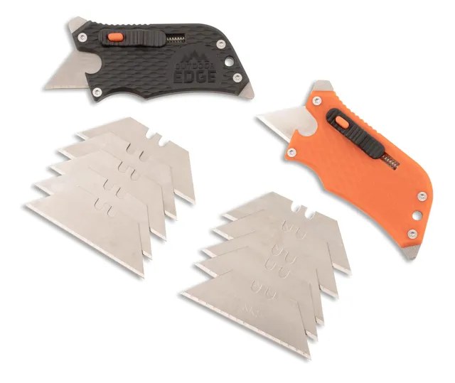 Outdoor Edge Slidewinder Taschenmesser 2er Pack 4-in-1