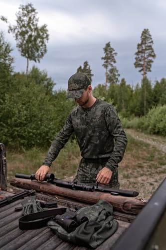 Härkila Noctyx Camo L/S T-Shirt Langarm Tarn