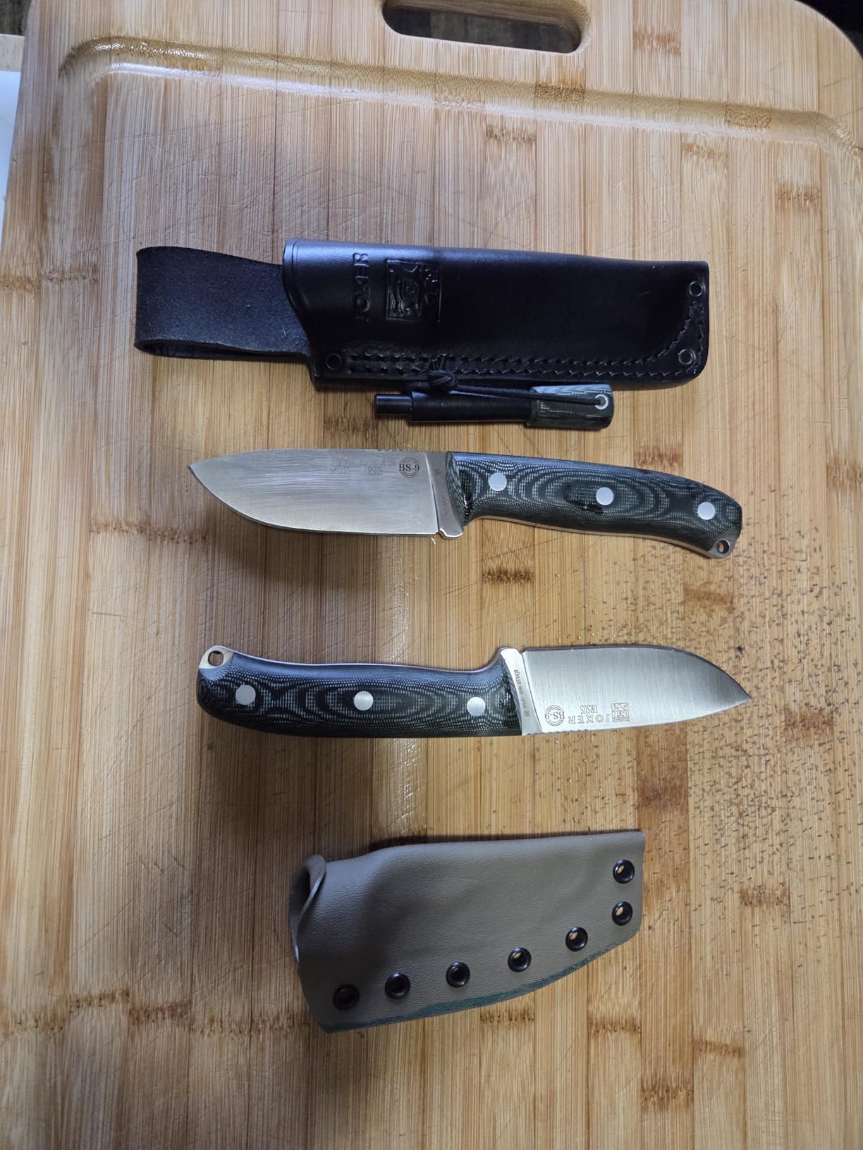 Joker Ursus CV116 Survivalmesser Micarta 10 cm