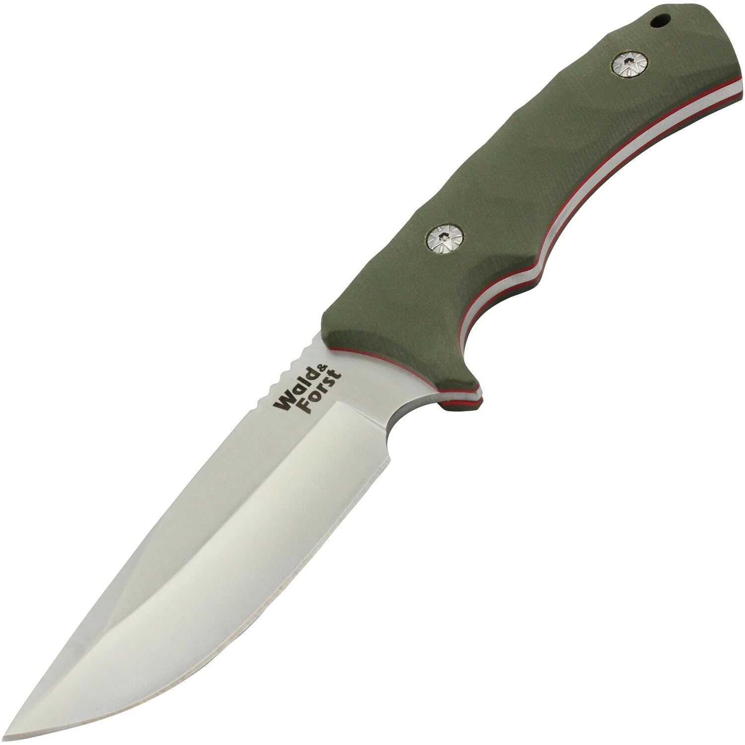 Wald & Forst Core G10 Jagdmesser Oliv Fulltang