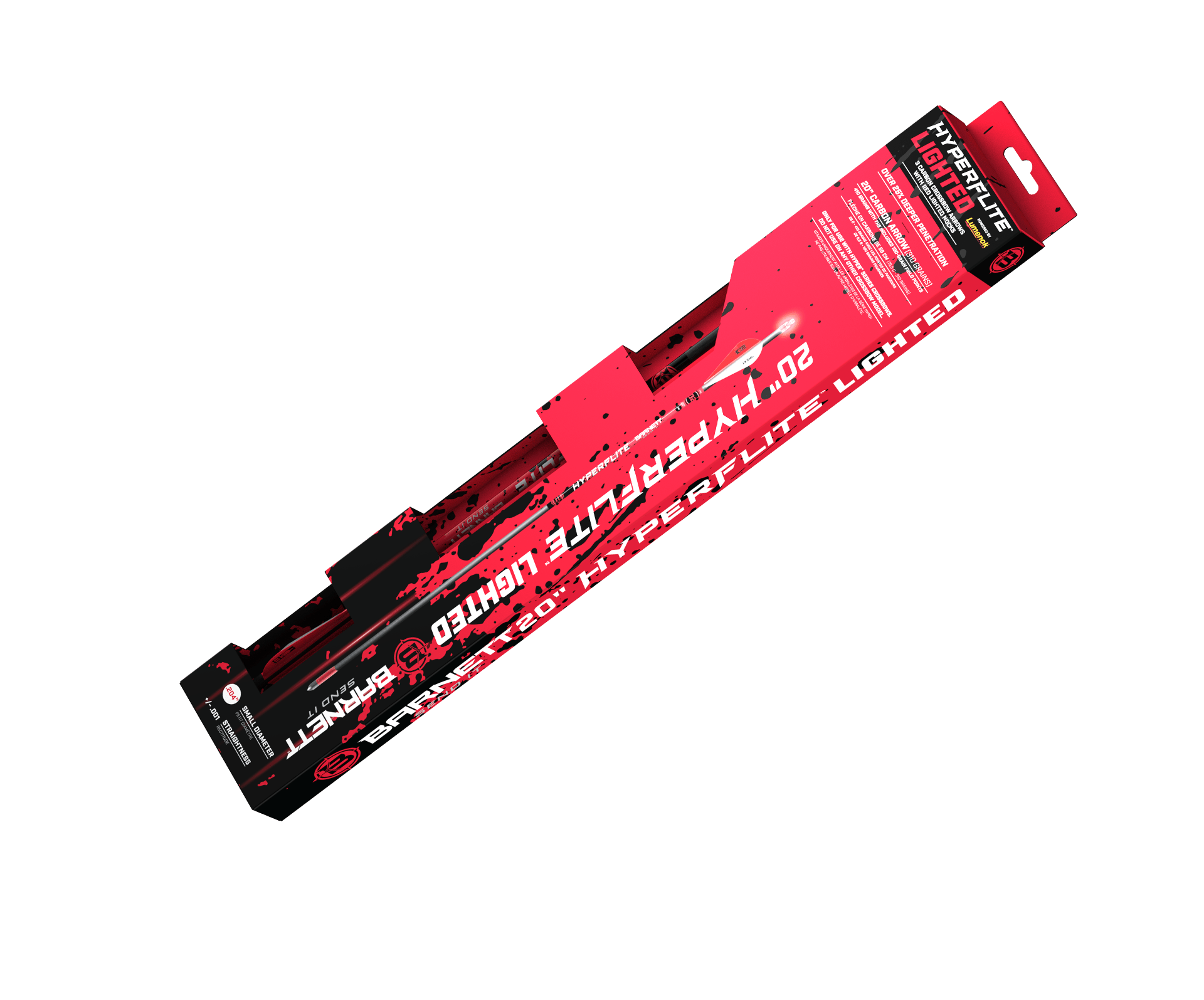 Barnett HyperFlite Armbrustpfeile 20 Zoll 3er Pack beleuchtet
