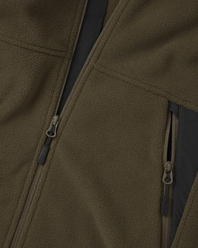 Wald & Forst Robur Damen Fleecejacke S Grün Midlayer