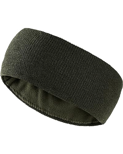 Wald & Forst Stirnband Basic Oliv Fleece Einheitsgröße