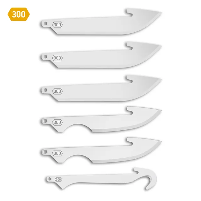 Outdoor Edge Razor 3.0 Ersatzklingen 6er Combo-Pack scharf