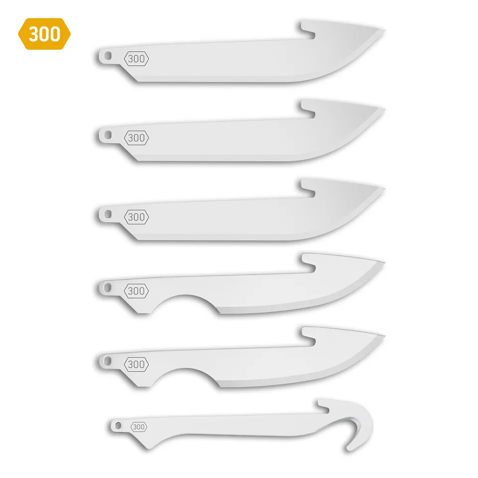 Outdoor Edge Razor 3.0 Ersatzklingen 6er Combo-Pack scharf