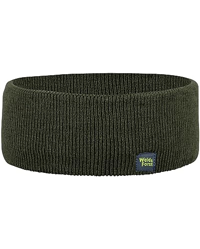Wald & Forst Stirnband Basic Oliv Fleece Einheitsgröße