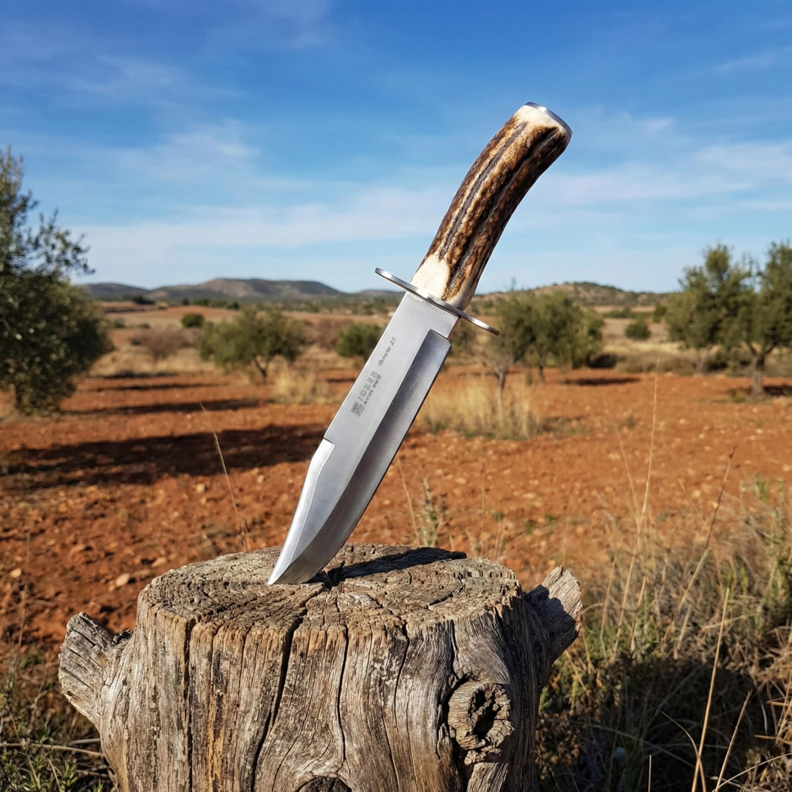 Joker Bowie 25 CC101 Jagdmesser Hirschhorn 25 cm
