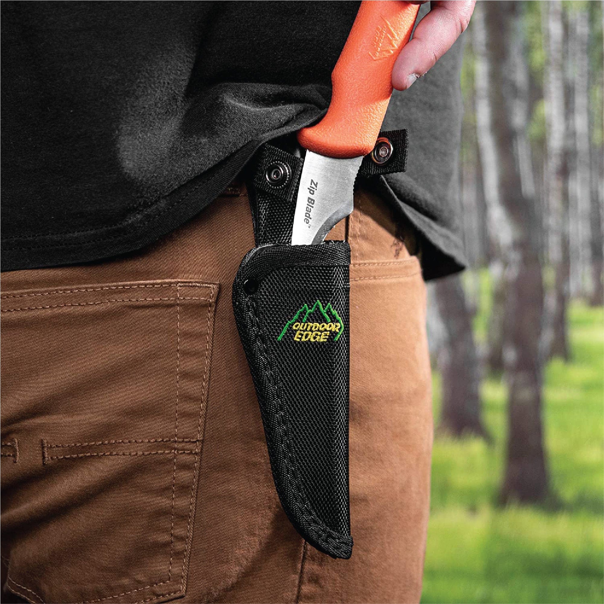 Outdoor Edge ZipBlade Aufbrechmesser Orange 10 cm