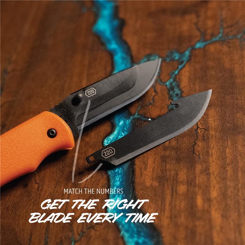 Outdoor Edge RazorMini Klappmesser 5,6 cm Wechselklinge Orange