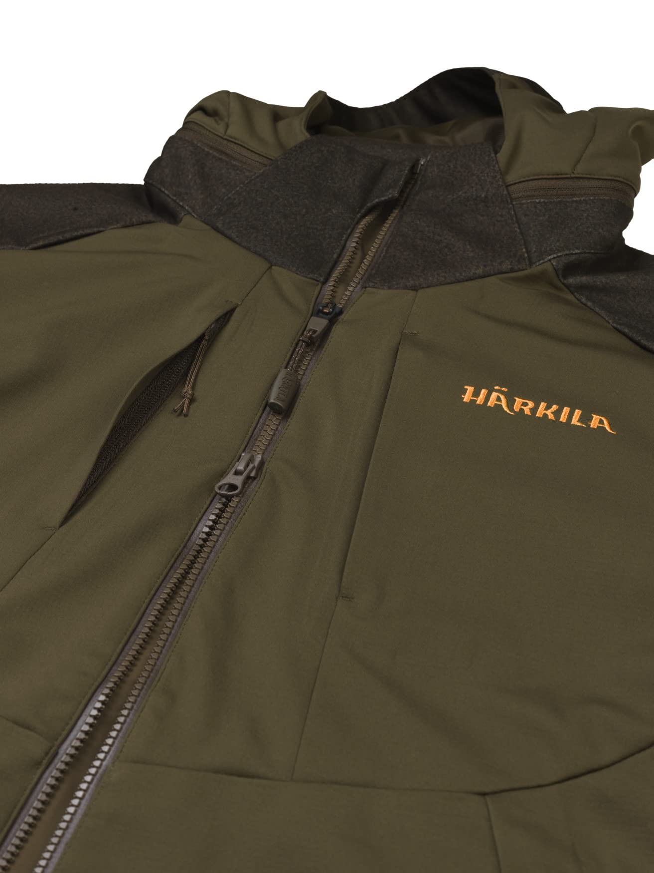 Härkila Mountain Hunter Hybrid Jacke Weidengrün wasserdicht