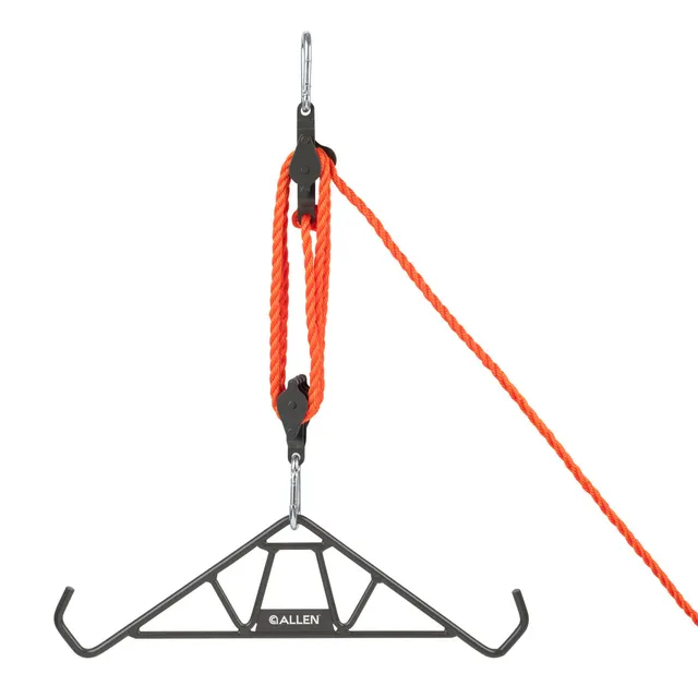 Allen Heavy-Duty Gambrel Hoist Wildgalgen Stahl 545 kg