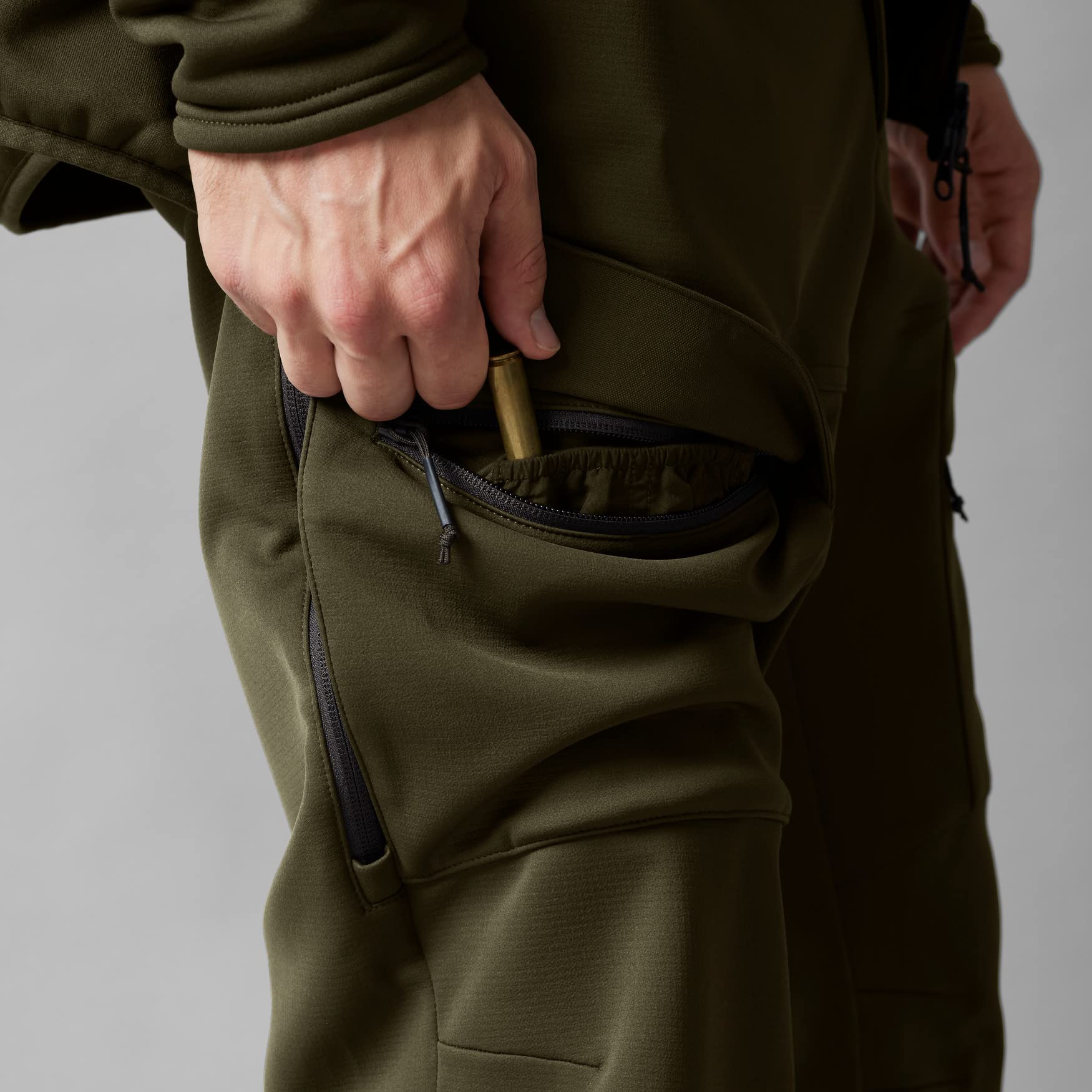 Härkila Deer Stalker Light Jagdhose Willow Green geräuscharm